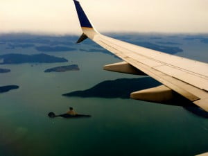 View of Southern Gulf Islands