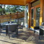 Full sized barbecues on each of the patios: Luxury vacation rentals on Salt Spring Island