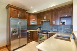Fully equipped kitchen: Salt Spring Island's finest vacation suites